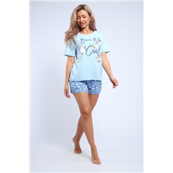Пижама женская с шортами 20520