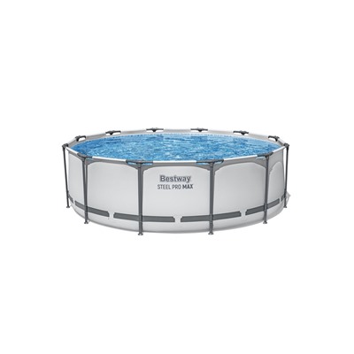Бассейн каркасный Steel Pro MAX, 366×100 см, фильтр-насос, круглый, 56260 Bestway