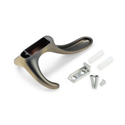 Крючок мебельный CAPPIO HOOK, трехрожковый, цвет бронза