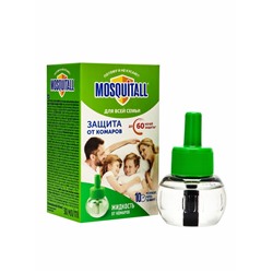 Жидкость от комаров, Mosquitall «Защита для всей семьи», 60 ночей, 30 мл