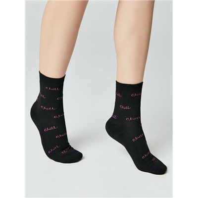 Теплые ESLI Perfect Носки с махровой стопой с рисунками