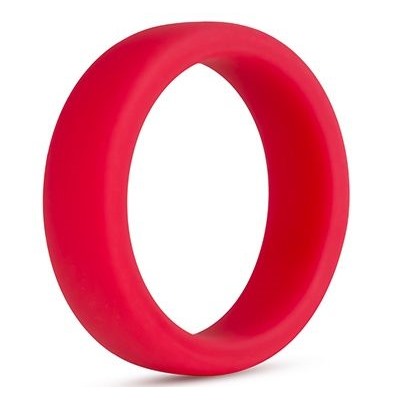 Красное эрекционное кольцо Silicone Go Pro Cock Ring