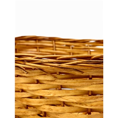 Корзина плетёная для хранения Garden, ива, овальная, цвет натуральный, набор 3 шт.