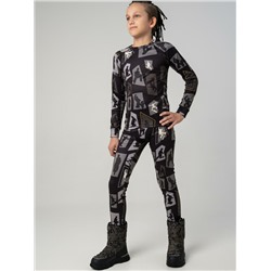 Термокомплект трикот. для мальчиков: фуфайка (футболка) с длин. рук, брюки