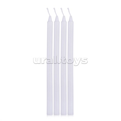 Набор свечей восковых (4шт х 1,22*20см)