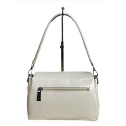 Женская сумка из искусственной кожи, цвет молочный