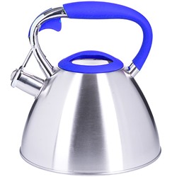 28973 Чайник 3 л нерж/сталь со свистком MB (х12)