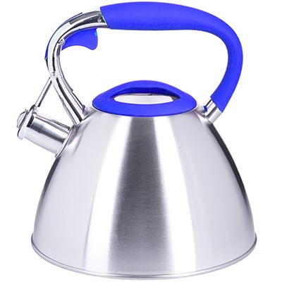 28973 Чайник 3 л нерж/сталь со свистком MB (х12)