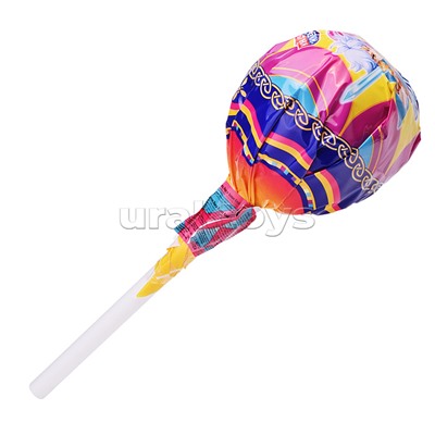 Карамель на палочке в наборе с подарком "Лизунец MAXI Аниме Клаб" 112гр*24шт.