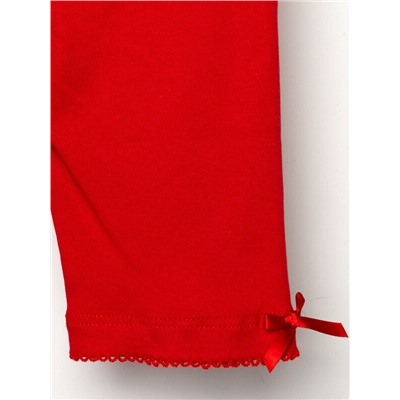 Брюки детские трикотажные для девочек (легинсы укороченные), 2 пары в комплекте