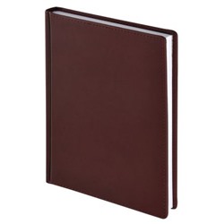 Ежедневник 2026 г. А5+ 336 стр. "VELVET" (БОРДОВЫЙ) 3-123/02 Bruno Visconti