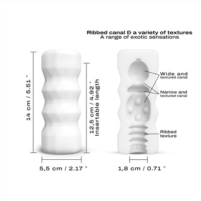 Белый мастурбатор Dorcel Cup Exotic