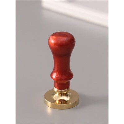 Печать для сургуча с пластиковой ручкой «Широкая рамка. Ажур», 6.3×3×3 см