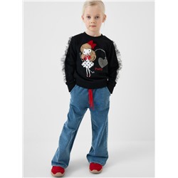 Толстовка трикотажная для девочек