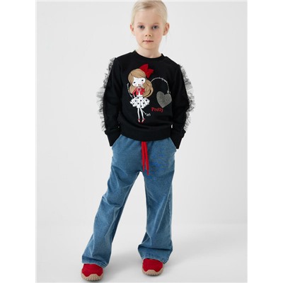 Толстовка трикотажная для девочек