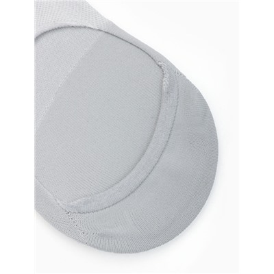 Носки-подследники спортивные с компрессией, размер 42-45, серые