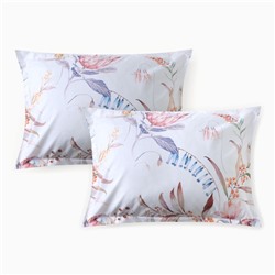 Комплект наволочек «Этель» Blossom, 50×70+3 см, 2 шт., перкаль, хлопок 100%