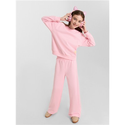 КОМПЛЕКТ ДЛЯ ДЕВОЧЕК (СВИТШОТ, БРЮКИ) 397749