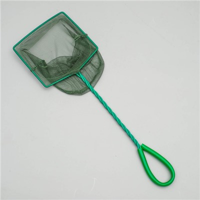 Сачок аквариумный 12.5 см, зелёный