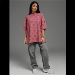 Футболка Ирбис (Махра сухая роза микки)