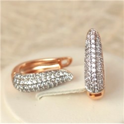 Серьги позолота H01-6342