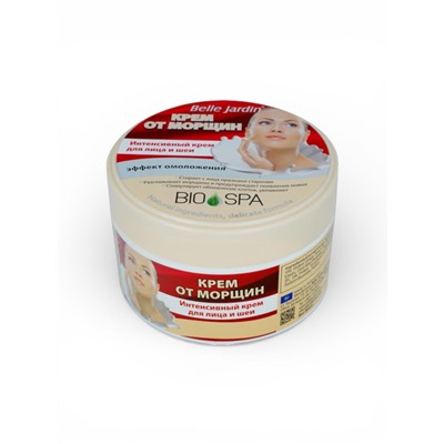 Крем для лица от морщин B.J.Bio Spa от морщин + коллаген и эластин, 200 мл