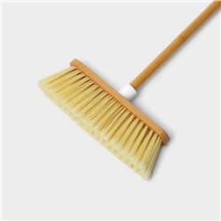 Щётка для пола Meli, бамбук, 28×128 см, ворс 7 см