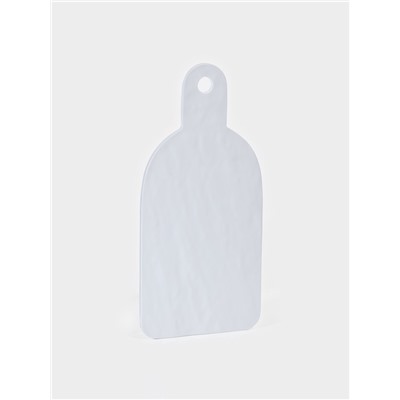 Доска разделочная «Белый Восток», 34.5×16.7×1.7 см, меламин, сервировочная, белая