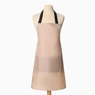 Фартук «Экономь и Я», светло-розовый, 62×70 см, 100% п/э