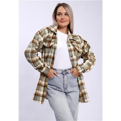 885 Рубашка флис (Оливковый)