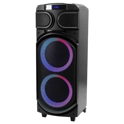 Портативная акустика напольная Dialog Oscar AO-500, микрофон, BT, 120W (black)