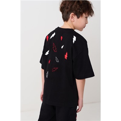 Фуфайка трикотажная для мальчиков (футболка) PLAYTODAY, 1239871