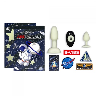 Набор ASStronaut из 2 светящихся в темноте пробок