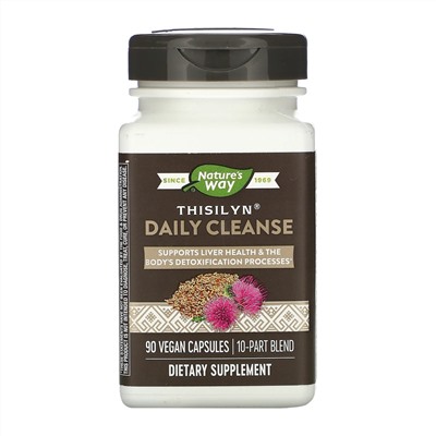 Nature's Way, Thisilyn Daily Cleanse, 90 веганских капсул