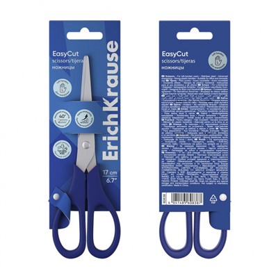 Ножницы для ЛЕВШЕЙ 170 мм EasyCut 60838 ErichKrause