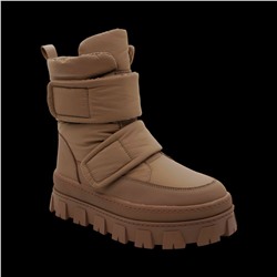 Дутики Q853-3 коричневые