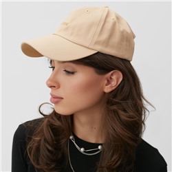 Кепка MINAKU Cruise, песочный, размер 54-56