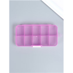 Шкатулка для мелочей, органайзер 10 отделений, 2×12.5×6.5 см