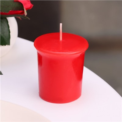 Набор свечей ароматических Sweet Strawberry, сладкая земляника, 3 шт., 5×4.5 см
