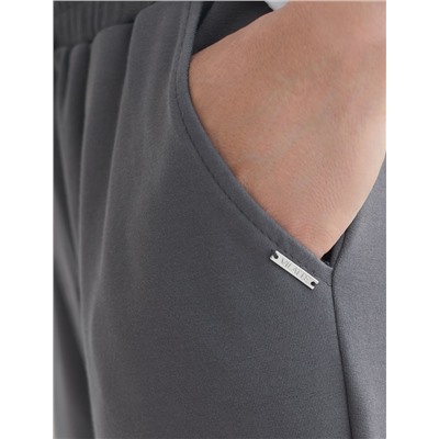 Брюки из облегченного футера с эластаном