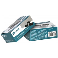 Зажим для бумаг 41 мм черный Z41L-12K LITE