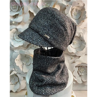 Грета Комплект (кепка+бактус) (57-59)