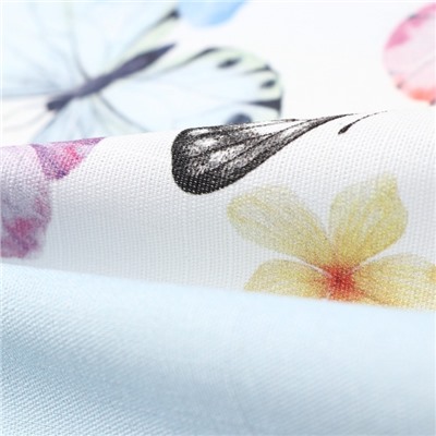 Дорожка на стол Этель «Бабочки» 40×149 см, 100% хлопок, репс 210 г/м²