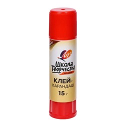 Клей-карандаш PVP 15 г Луч «Школа творчества»