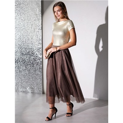 VILATTE Футболка D49.093