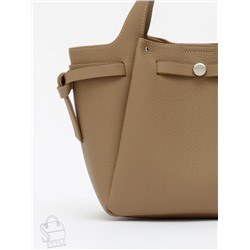 Сумка женская кожаная 52982OS khaki Polina&Eiterou