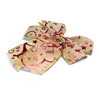 Набор новогодних шаров "Новогодний переполох" красные (6см*16шт)в пакете