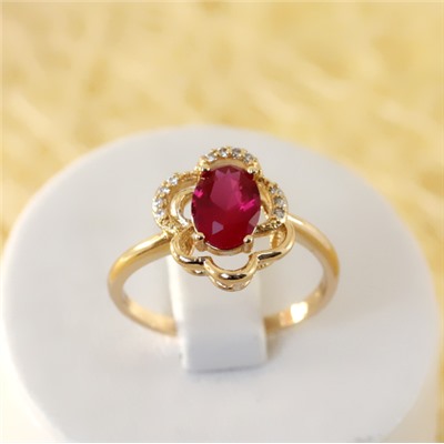 Кольцо позолота Н01-3247р размер 18