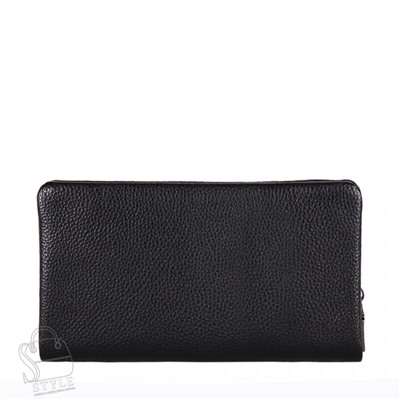 Клатч мужской кожаный 118H black Heanbag