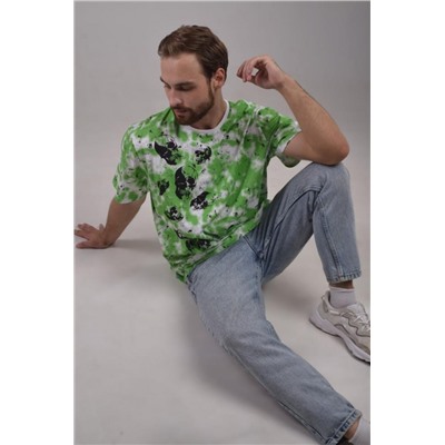 Футболка мужская Fano арт. 5173806 (Белый, зеленый)